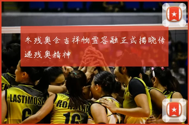 冬残奥会吉祥物雪容融正式揭晓传递残奥精神