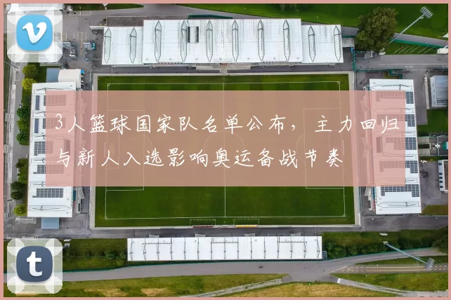 3人篮球国家队名单公布,主力回归与新人入选影响奥运备战节奏