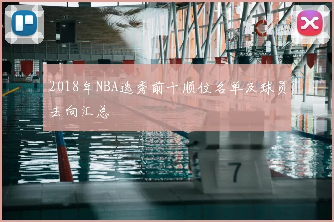 2018年NBA选秀前十顺位名单及球员去向汇总